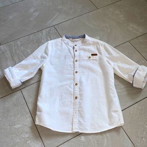 H&M button down henley shirt
